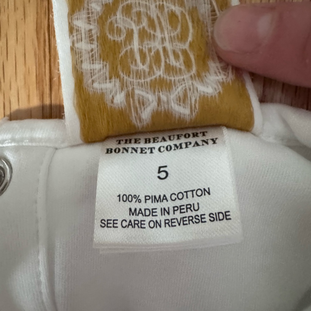 TBBC White Long Sleeve Kids TOP - Picture 3 of 3